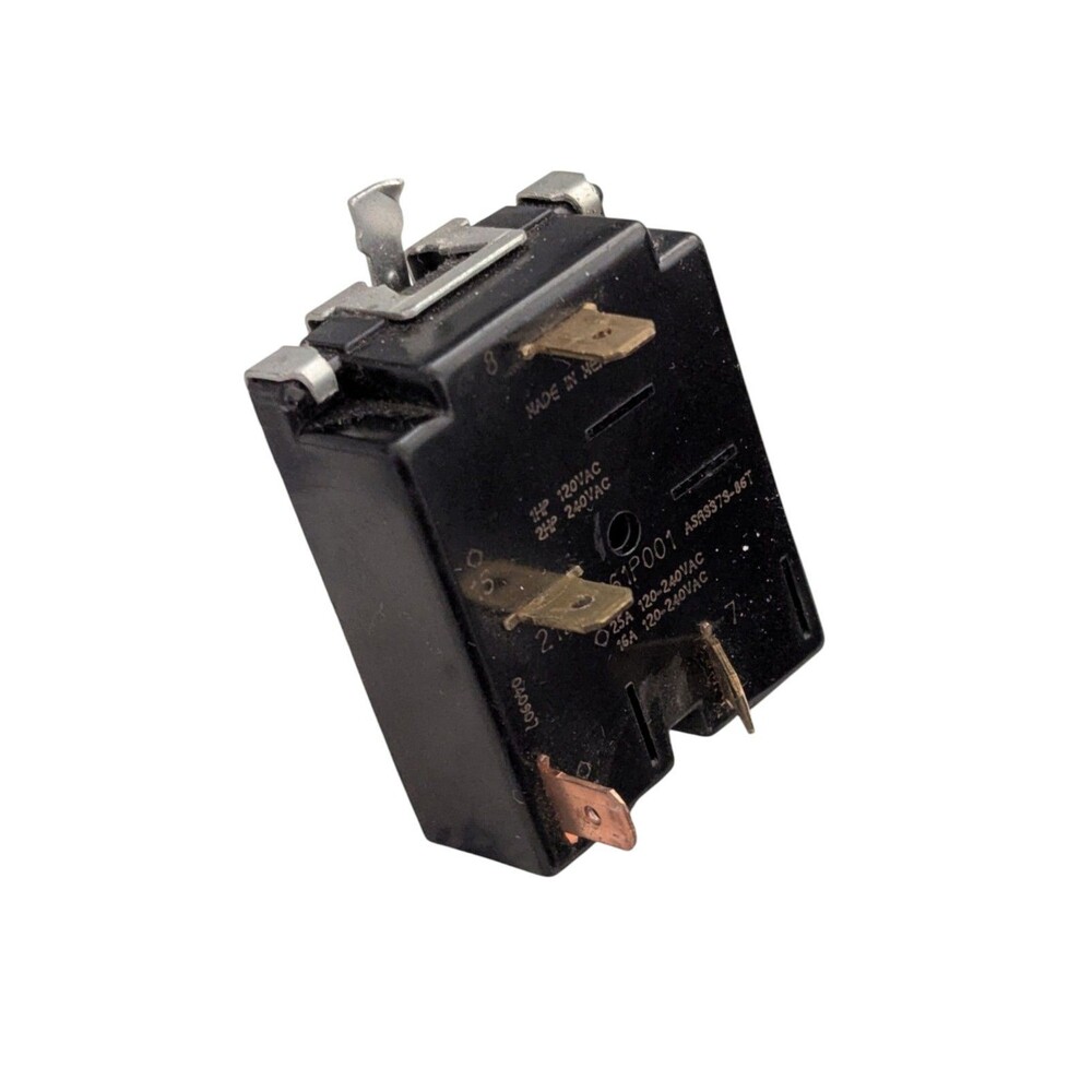 GE Dryer Selector Switch 212D1261P001 "D" Stem Rotary 4 Terminals